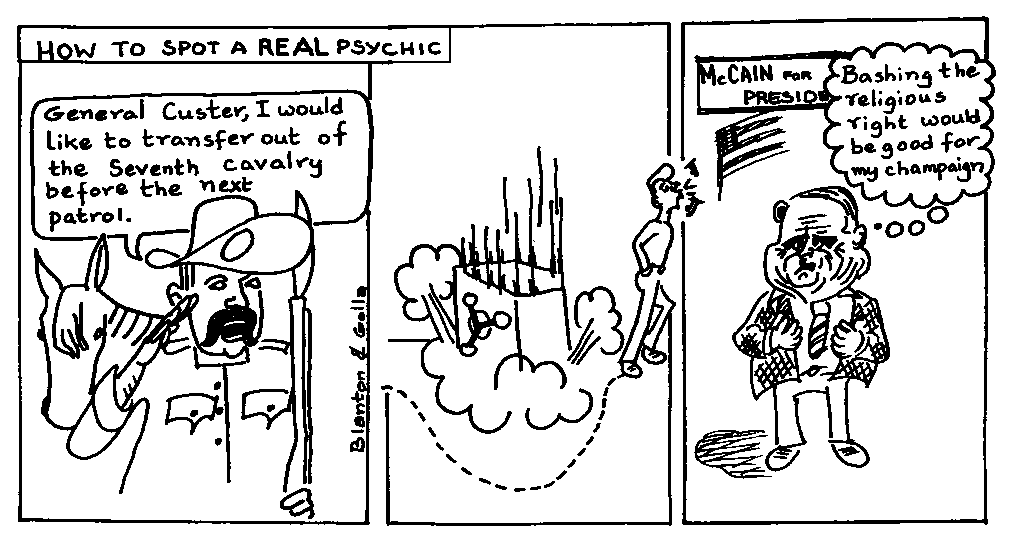 North Texas Skeptics Cartoons By Prasad Golla