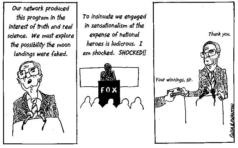 The moon landings