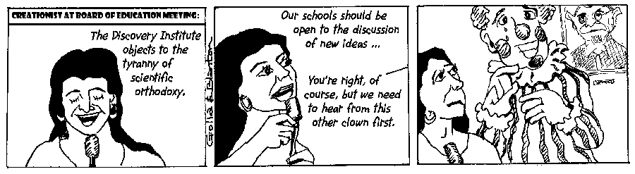 Creationists are clowns